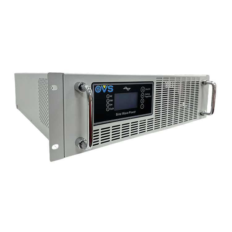 19 Inch Rack Mount Single Phase 125V to 220V/230V 1KVA-10KVA Sine Wave 50/60Hz Telecom Inverter RS485 SDK
