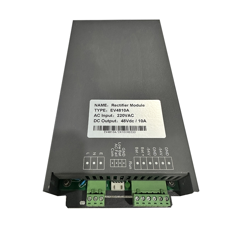 High-Efficiency DC-DC 48V 10A AC-DC Rectifier Module with Single Output for Industrial Battery Chargers
