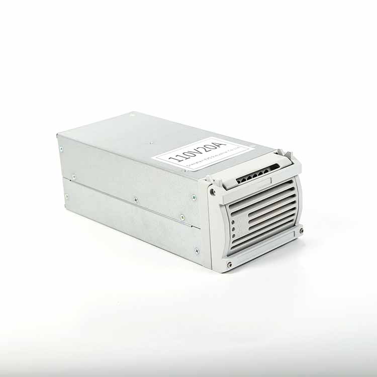 N+1 Modular 125VDC 20A Single 95% Efficiency Telecom Rack-Mounted DC-DC Converter Battery Charger for Industrial Applications