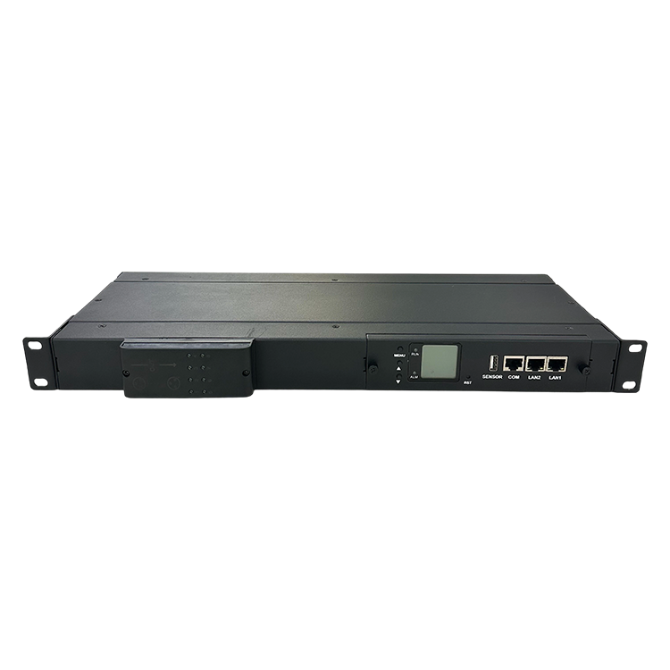 Rack Mount EVSPOWER EVS16S-8P 16A 48V 8-Socket IP20 Distribution Box with SNMP Switch for Network Cabinet