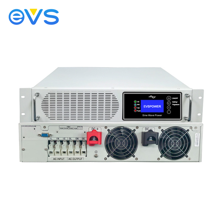 EVS-A3-30125R 3000W Single Phase Telecom Inverter 110VDC 125VDC 220VAC Pure Sine Wave Industrial/Automotive Electric DC/AC