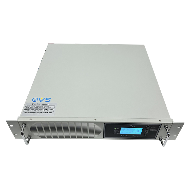 EVS EVS-A3-5048R 5KW Single-Phase Telecom Inverter Converter 48v 220v 5000W Industrial Motor 50/60 Hz Sine Wave 220VAC Rack