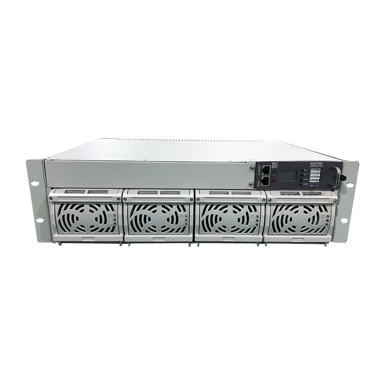 Modular High Frequency DC Power Supply Single Output Battery Charger 40A-80A AC 220V 92% Efficiency Industry RS485/SNMP