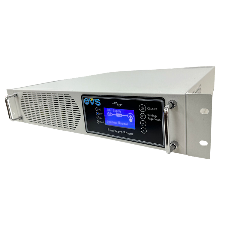 110V DC to 110V AC 4KVA Single-Phase 4000W Rack Mount Inverter Battery Charger with LCD Display Industrial Motor 50/60 Hz Output