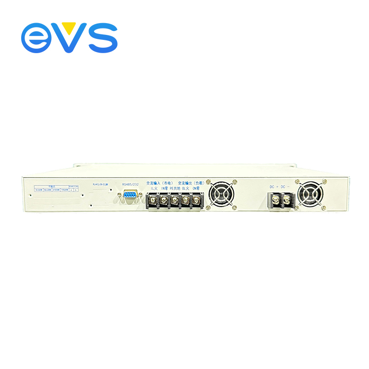 EVSPOWER DC AC Power Inverter 1000VA 19 Inch Rack Mount Single Output 12v 24v 48v Pure Sine Wave 50/60Hz Home Appliance 0.94 Max