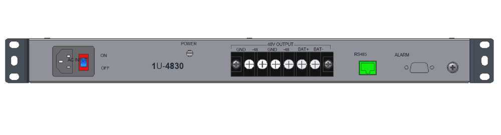 48V DC Module Rectifier 500W Single 10A Current 60Hz Frequency 220V Input Voltage Industry 19inch High Efficiency