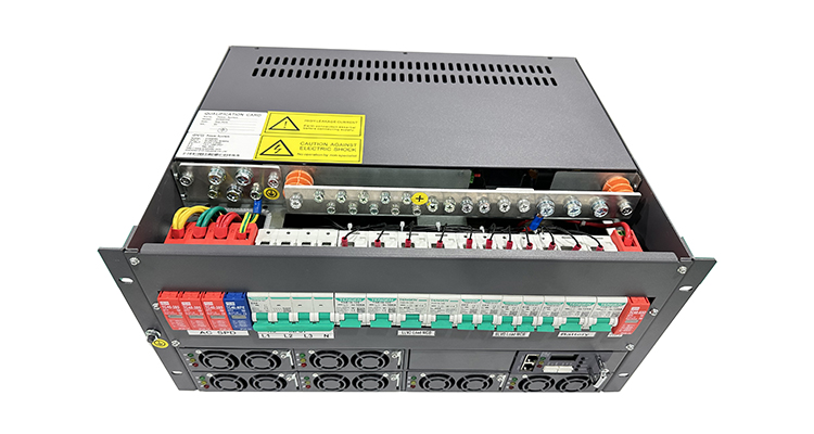 Telecom Rectifier Rear View