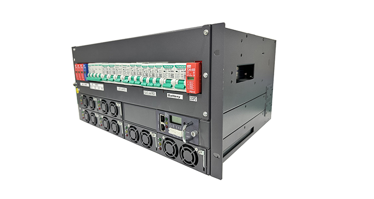Telecom Rectifier Front View
