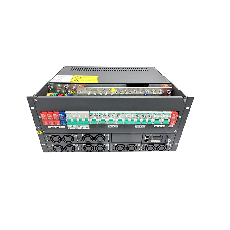 19 Inch 5U Power Supply Telecom Rectifier 220V 380V AC 48V DC 200A 300A 3000W for AC-DC Industry Rectifier System 48v Type