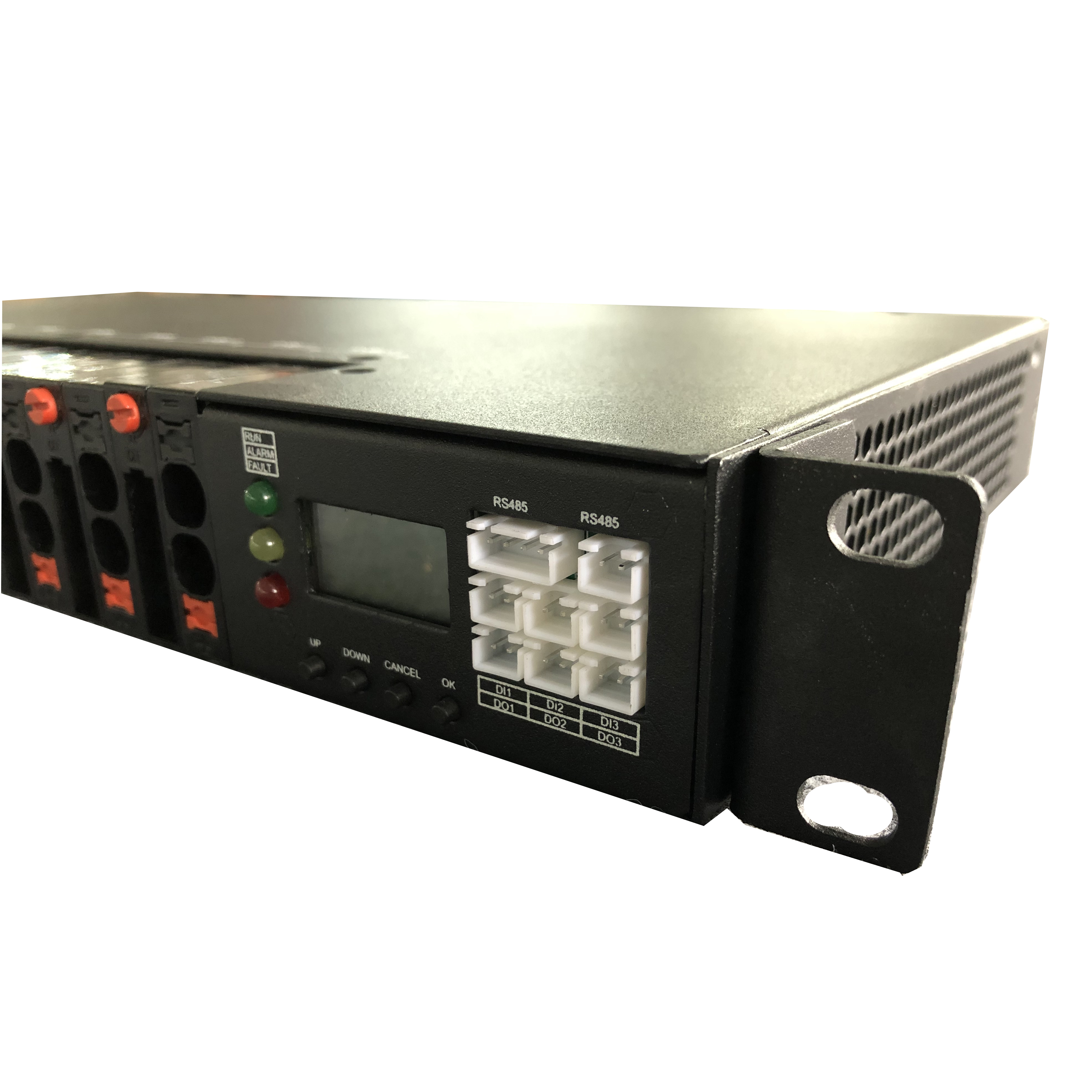EVS EVS1U-48300PDU 48V DC Power Supply Distribution Unit 300A 19-inch 1U Rack Mount Industrial Telecom Equipment
