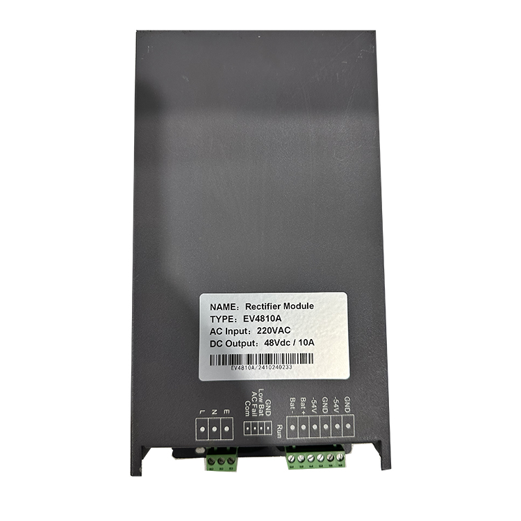 High-Efficiency DC-DC 48V 10A AC-DC Rectifier Module with Single Output for Industrial Battery Chargers