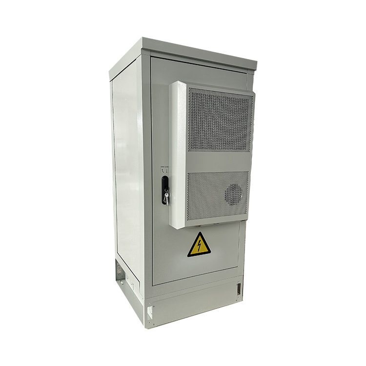 42U IP55 Weatherproof Metal Outdoor Network Cabinet with AC220V Air Conditioner