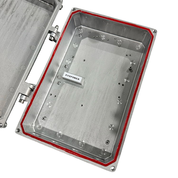 Waterproof Aluminum Enclosure Side Angle