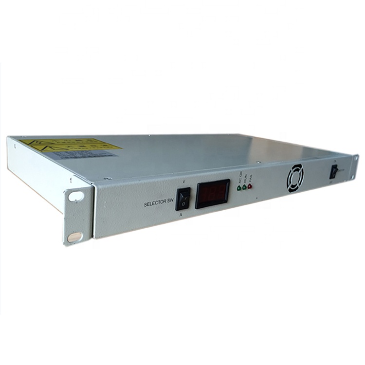 Rack-mount DC-DC 48V DC Switching Power Supply EVS EVS4830A with 10A/20A/30A Options Single Output 92% Efficiency