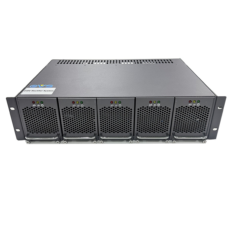 Hot Swappable Single Telecom Rectifier DC-DC 24V 60A 220VAC 12KW EVS-2460 Industrial High Efficiency 95%
