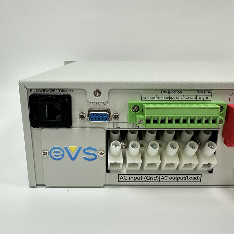 High Frequency Pure Sine Wave Industrial Telecom DC/AC Inverter Single Output 1000W 2U 19-Inch 110V to 220V Converter Peak Power
