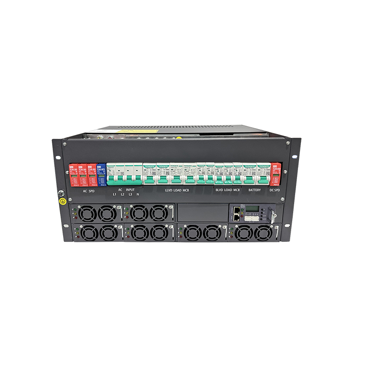 19inch Rack Mounted 48V DC 200A Telecom Power Supply Industry Use 95% Efficiency Rectifier System Single Output 50Hz