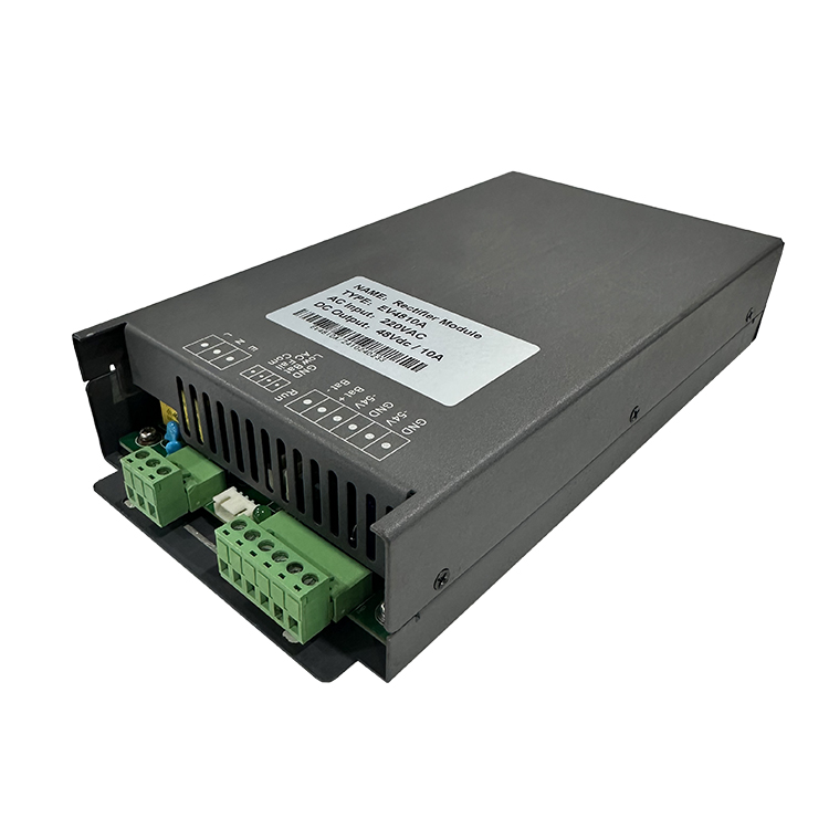 High-Efficiency DC-DC 48V 10A AC-DC Rectifier Module with Single Output for Industrial Battery Chargers
