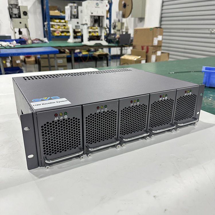 EVS High-Efficiency AC-DC 220V to 125VDC 100A Single Output Power Converter for Industrial Use
