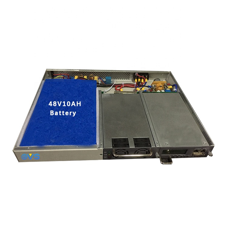EVS EVS1230U-H1A1 AC-DC Mini UPS 100000mAh 13.8V 30A 220VAC Input Single 19inch 1U Rack Mount Industrial Power Supply for