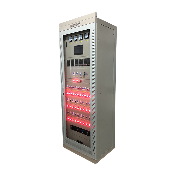 19" Inch Steel & Metal Network Cabinet with 1000A DC Power Supply IP20 Protection EVS EVS481000A Model Serve Rack