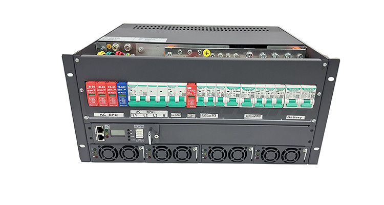 AC DC 48V 200A 380V/220V 60Hz High Efficiency Indoor Switch Mode Power Supply Single Rectifier Telecommunications Industrial