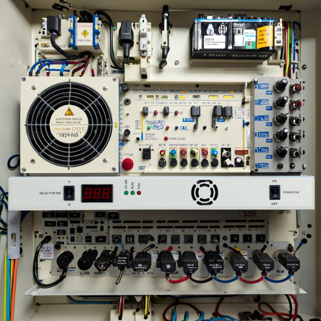 48V DC Module Rectifier 500W Single 10A Current 60Hz Frequency 220V Input Voltage Industry 19inch High Efficiency