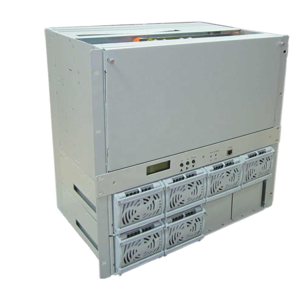 48V DC PoE UPS with Single Output 30-400A 220V/380V Input 50/60Hz DIN Rail Mount for Telecommunications Industry Applications