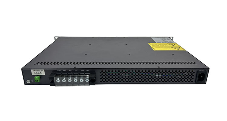 1U Rack-Mount DC Power Supply 18-36V 60A Nickel Chromium Battery Charger 92% Efficiency for Marine & Petroleum Industries