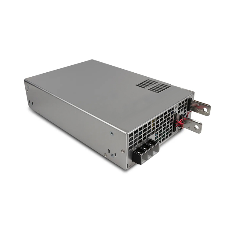 EVS-2400-24 24V 100A 2400W AC-DC Switching Power Supply 94% PFC Efficiency Forced Air Cooling Multiple Protections Single
