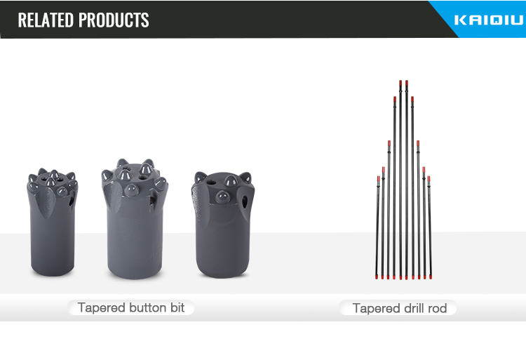H19 H22 108mm Integral Drill Steel Rods for Small Hole Drilling