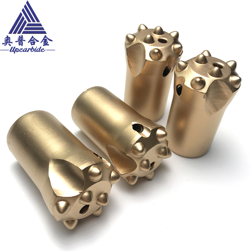 Hard Rock Tapered Button Taper Drill Bit 32mm 36mm 38mm Customized For Rock Drilling &amp; Mining