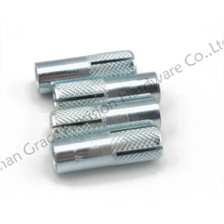 Carbon Steel Blue White Zinc Drop-in Anchor Setting Tool Drop-in Expansion Anchor Bolt
