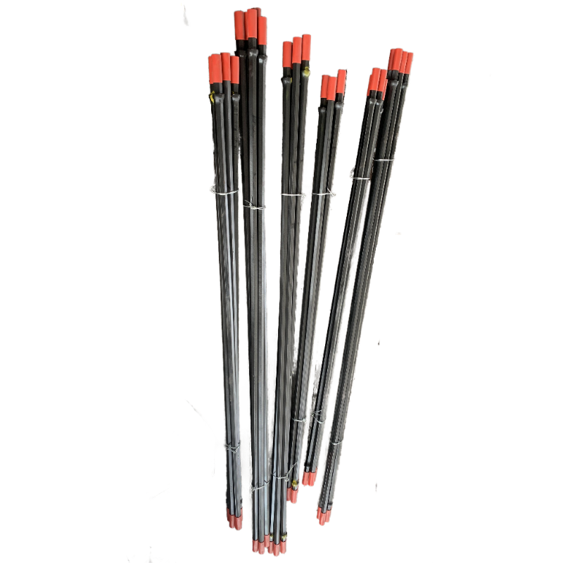 Wholesale Mining And Tunneling Borehole Drill Rod H19 H22 H25 Taper 7 11 12 Degree Tapered Drill Rod Jack Hammer