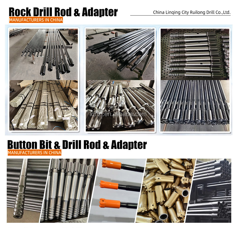 R32 R25 T38 T45 T51 Gt60 Thread Rock Drill Rod, Mf Rod, Drifter Rod, Extension Drill Rod, Extension Rod, Drill Rod