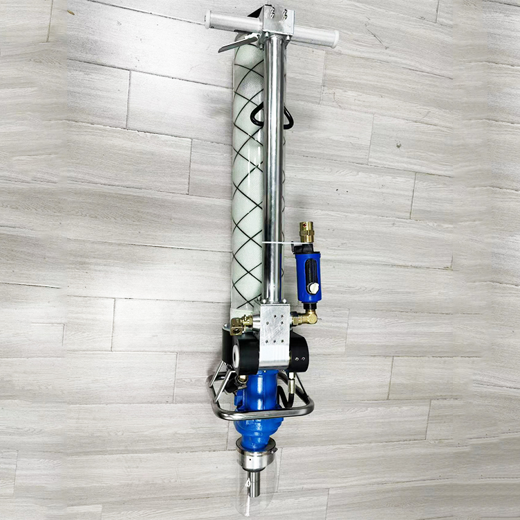 Free Shipping Pneumatic &amp; Hydraulic Handheld Roof Bolter Drilling Machine Underground Mining 2.1KW Power 20kg Weight