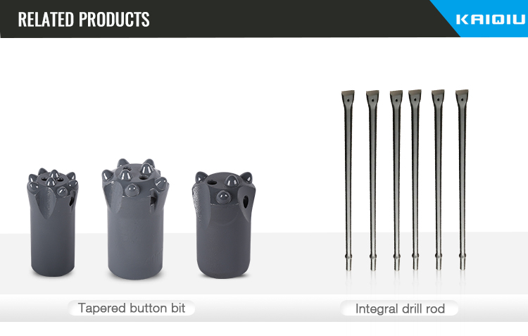 Supplier H22 H25 Integral Drill Steel 7 Degree 11 Degree Hex Tapered Rod Forging Carbon Steel Drilling Tool