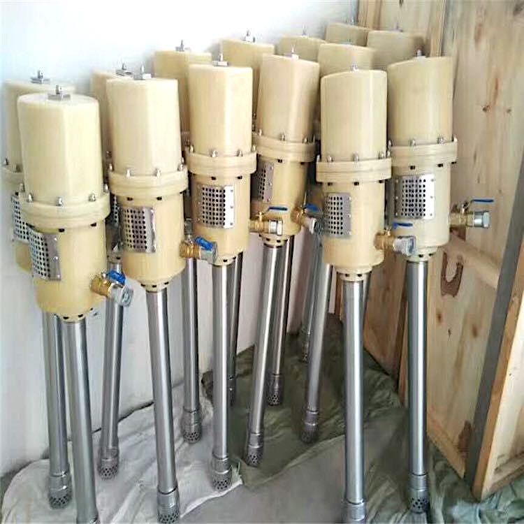 Pneumatic Grout Pump Close-up