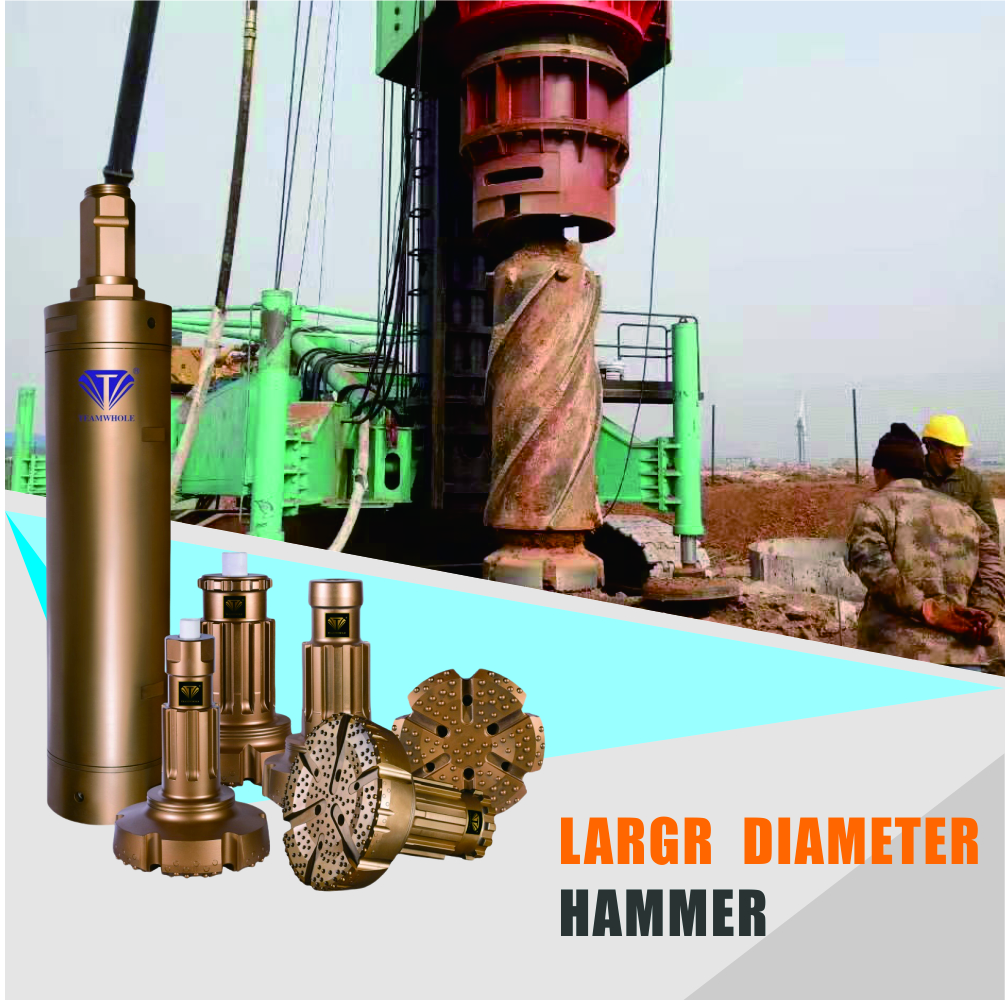 Large Diameter DTH Hammer