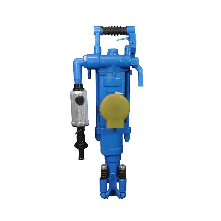 Pneumatic Rock Drill Side View