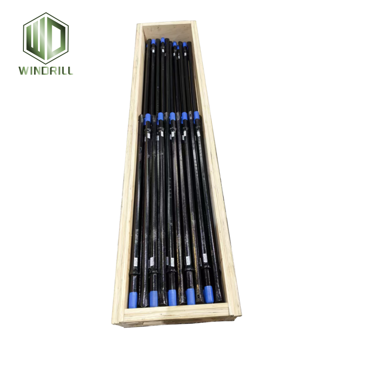Chiesel Integral Drill Steel D.33 TL1708mm Small Hole Integral Drill Steel Rod H22x108mm L1600mm