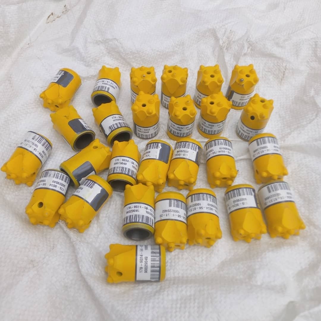 32mm 34mm 36mm 40mm High Quality Hard Rock Drilling Tapered Button Bit With 4-9 Buttons For Rock Driller