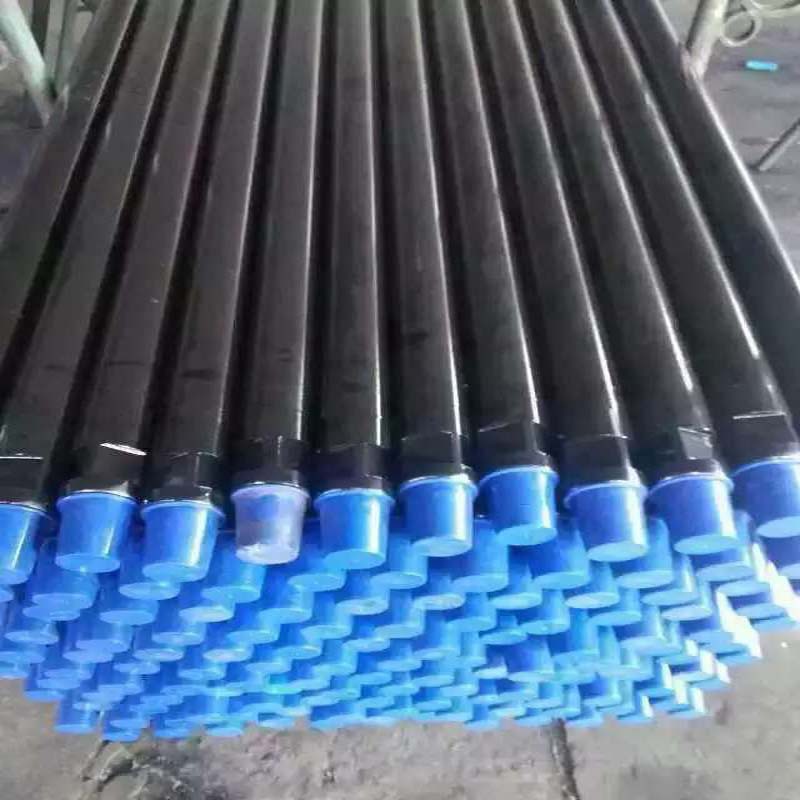 3 Inch 2 3/8" REG Drill Pipe 76mm 2m Length Forging Stainless Steel DTH Drill Rods For Ore Mining Jinghe Brand