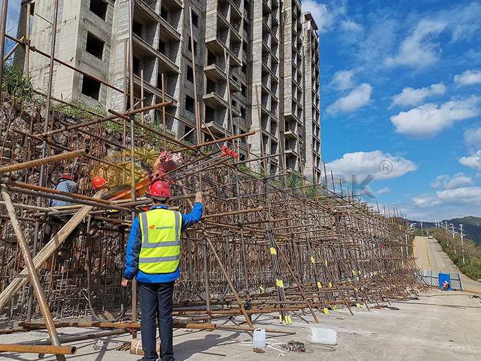 Retaining Wall Reinforcement, China