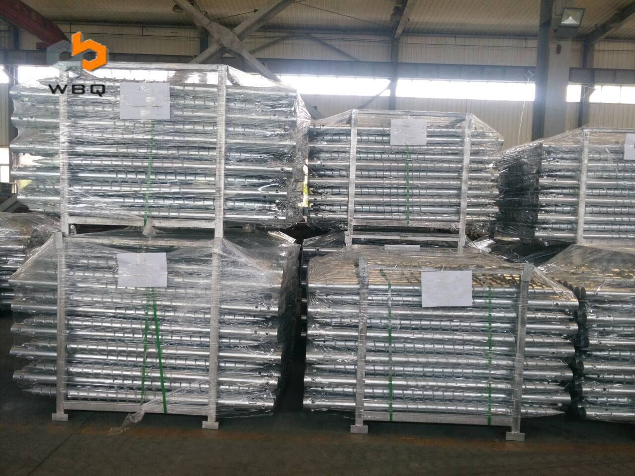 Ground Screw Pole Anchor Installation Machine Terraces Warehouses