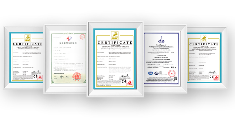 Quality inspection of hydraulic system