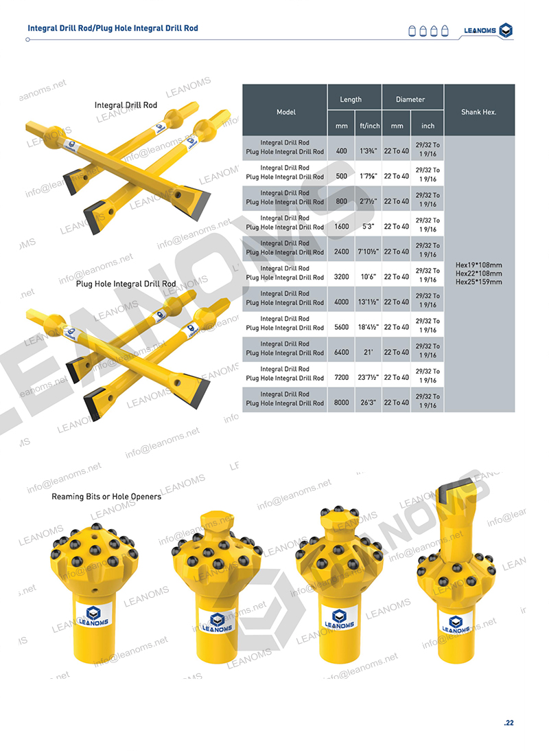 Finished Drill Rod Products