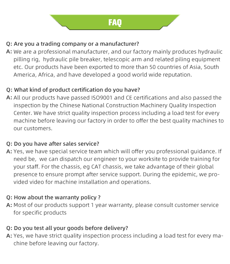 Footer details