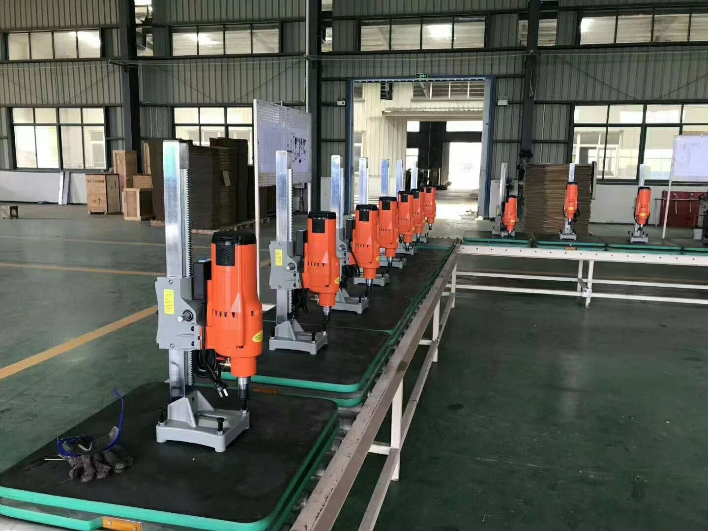 HZ-160 1900W Two Speed Handheld Diamond Core Drill Machine 150mm For Concrete Brick Masonry