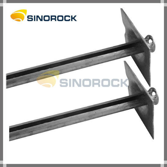 Direct Factory Price Sinorock 43mm Steel Split Set Stabilizers Mining Hard Rock Support Friction Rock Bolt 10 Tons Capacity